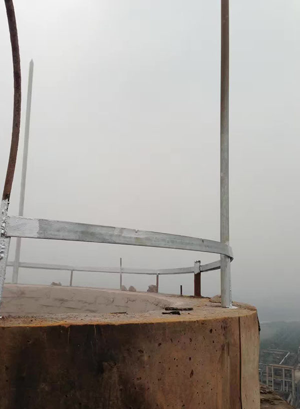 安裝避雷針